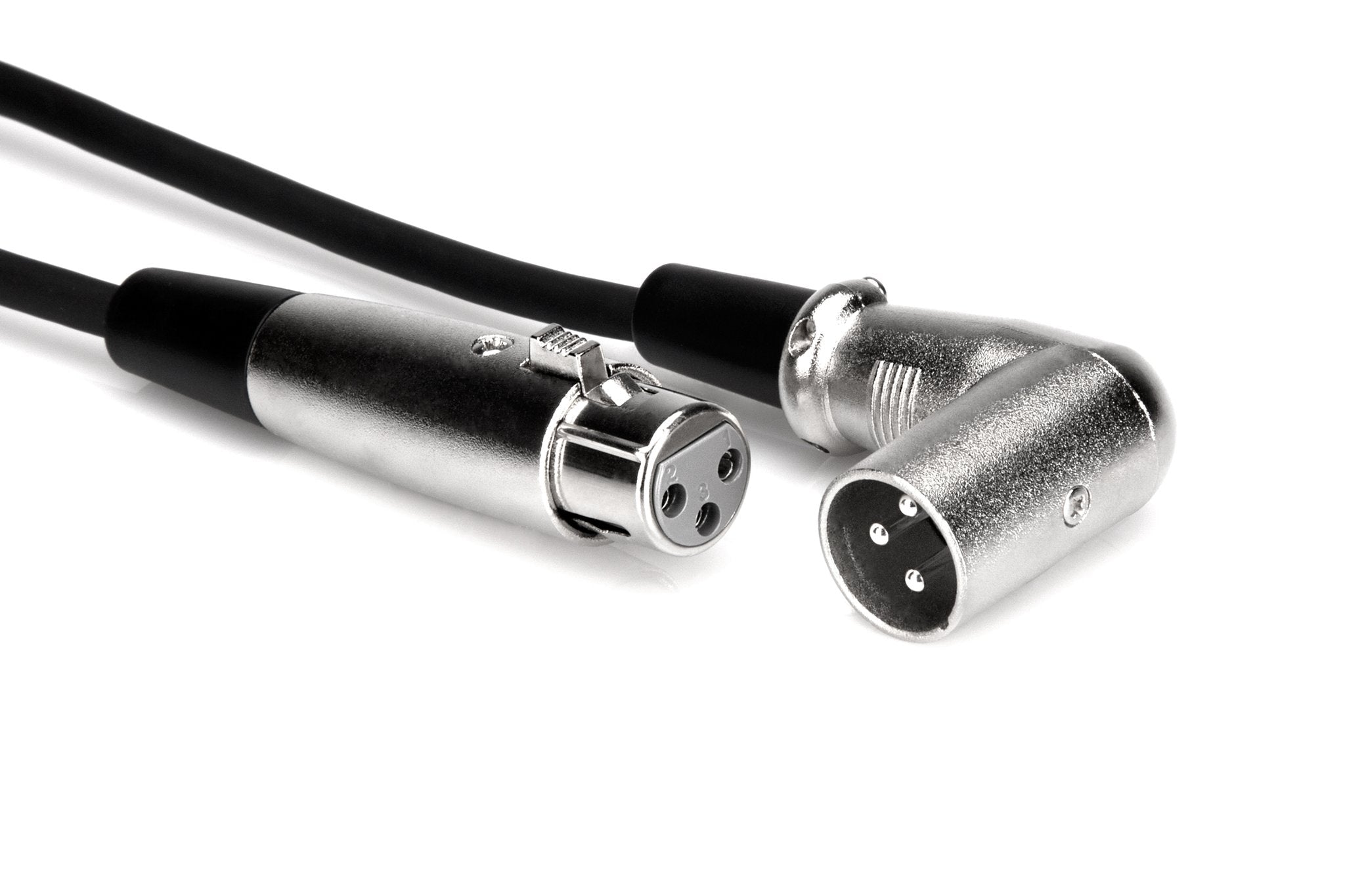 Balanced Interconnect, XLR3F to Right-angle XLR3M - RGB 2400