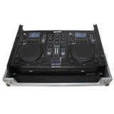 Rack Mount 19" Mixer Case 7U Top Slant Removable Front Panel fits Gemini CDM-4000