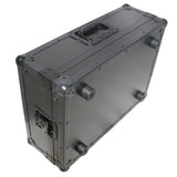 Flight Case for Gemini CDM-4000 19" Mixer W-7U Slant Rack Mount W-Removable Front Panel | Black on Black