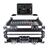 10U Top Mount 19" Slanted Mixer Case