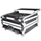10U Top Mount 19" Slanted Mixer Case