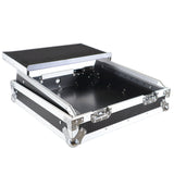 10U Top Mount 19" Slanted Mixer Case