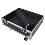 Universal ATA Line Array Speakers Flight Case For (2) QSC LA108 / RCF HDL 28A HDL10A – Int Dim 25x25x21 in.