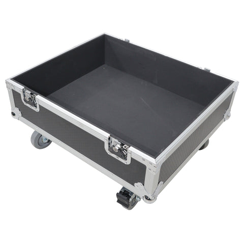 Universal ATA Line Array Speakers Flight Case For (2) QSC LA108 / RCF HDL 28A HDL10A – Int Dim 25x25x21 in.