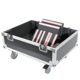 Universal ATA Dual Speaker Flight Case fits 28x26x20 in. 2x RCF HDL10 HDL28, DAS VANTEC 20A