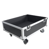 Universal ATA Single Line Array Sub Speaker Flight Case fits RCF SUB 8004-AS 9004-AS and similar size speakers 29x29x22 in.