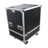 Universal ATA Single Line Array Sub Speaker Flight Case fits RCF SUB 8004-AS 9004-AS and similar size speakers 29x29x22 in.