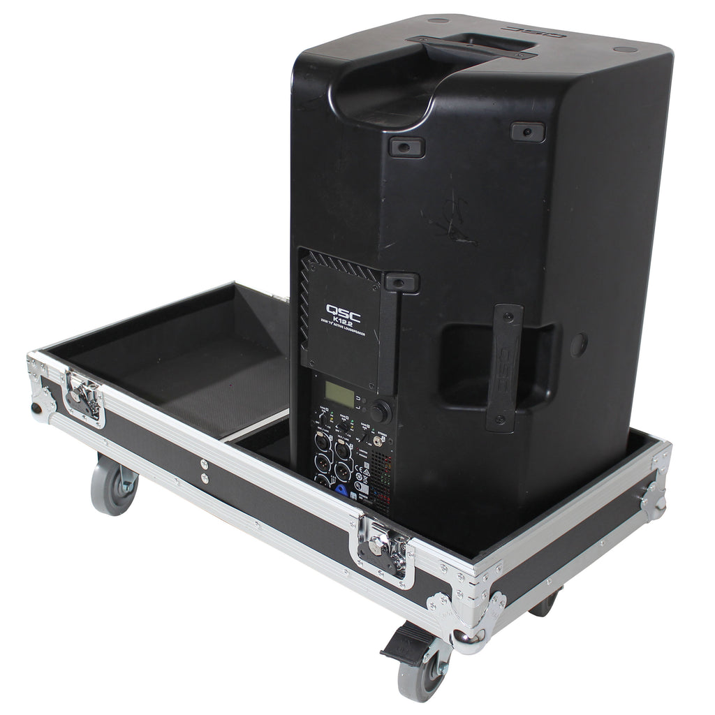 ProX ATA style Flight Case for 2x QSC K12 or K12.2 Speakers