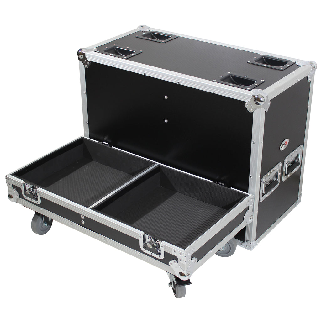 ProX ATA style Flight Case for 2x QSC K12 or K12.2 Speakers