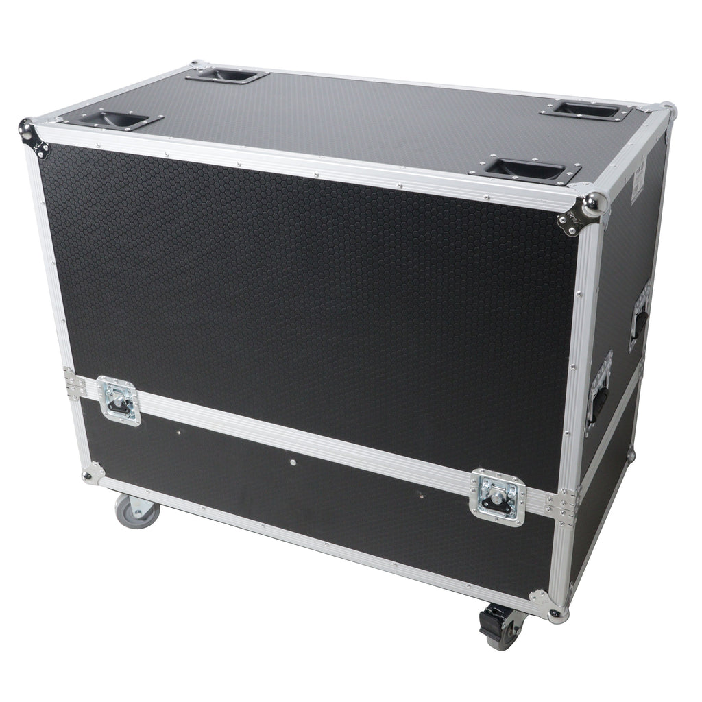 Universal Dual ATA Speaker Flight Case Fits 2 pcs 28x20x20 inch speakers, Two JBL SRX 815P and Similar Sized Speakers