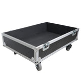 Universal ATA Speaker Flight Case for RCF 6x HDL6A / HDL26A 1x QSC KS118 Speaker and most similar size speakers 32x21x27 in
