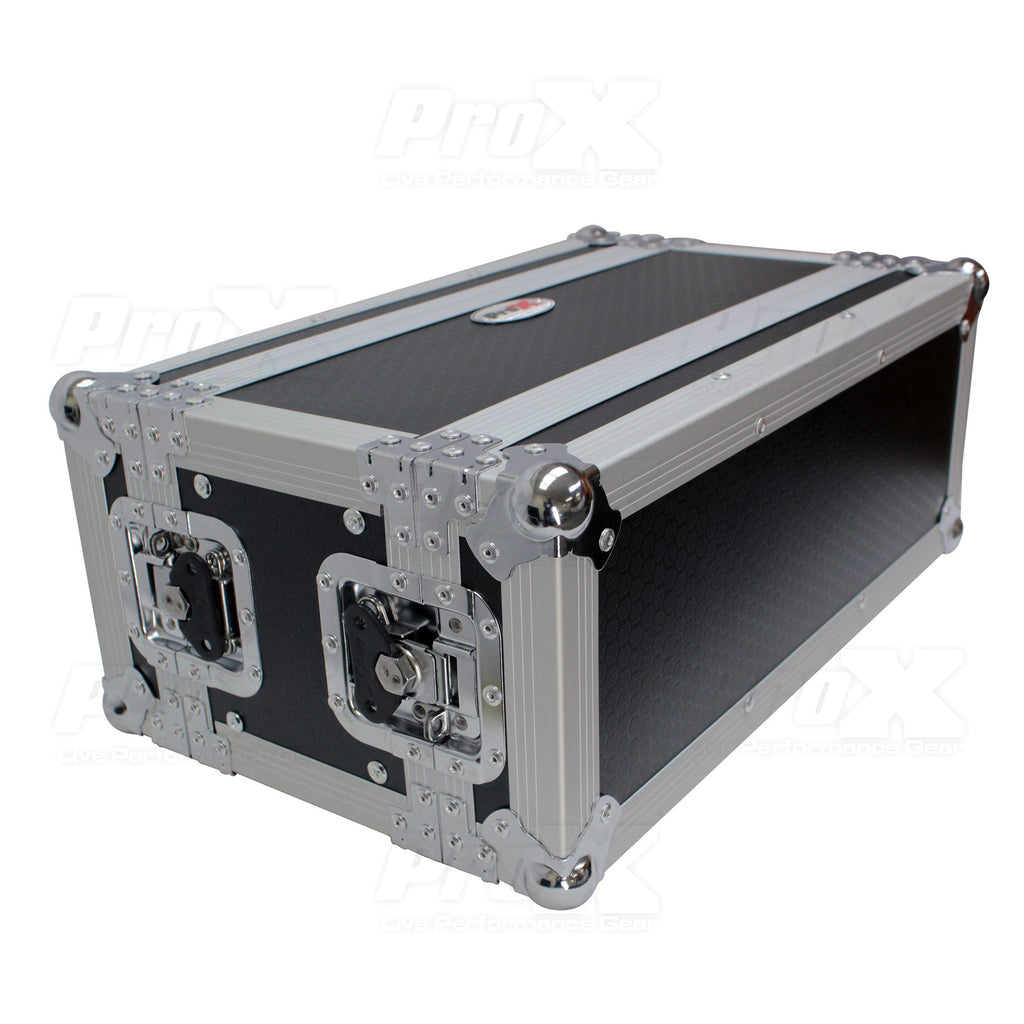 4U Deluxe Effects Rack 7" Deep Rail to Rail W/Handle