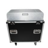 ATA Flight Style Road Case 30" in. Aluminum 8mm F34 F32 F31 Truss Base Plates - Fits 6x