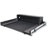 ATA Digital Audio Mixer Flight Case for Allen & Heath AVANTIS Console with Doghouse compartment and Caster wheels