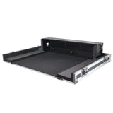 ATA Digital Audio Mixer Flight Case for Allen & Heath AVANTIS Console with Doghouse compartment and Caster wheels