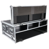 ATA Digital Audio Mixer Flight Case for Allen & Heath AVANTIS Console with Doghouse compartment and Caster wheels