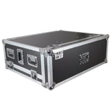 ATA Digital Audio Mixer Flight Case for Allen & Heath AVANTIS Console with Doghouse compartment and Caster wheels