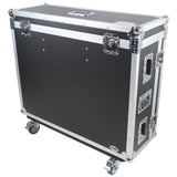 ATA Digital Audio Mixer Flight Case for Allen & Heath AVANTIS Console with Doghouse compartment and Caster wheels