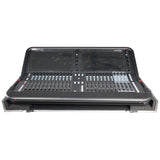 ATA Digital Audio Mixer Flight Case for Allen & Heath AVANTIS Console with Doghouse compartment and Caster wheels