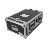 ATA Digital Audio Mixer Flight Case for Allen & Heath QU5 Console with Doghouse compartment and 4x Caster wheels