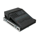ATA Digital Audio Mixer Flight Case for Allen & Heath QU5 Console with Doghouse compartment and 4x Caster wheels