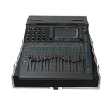 ATA Digital Audio Mixer Flight Case for Allen & Heath QU5 Console with Doghouse compartment and 4x Caster wheels