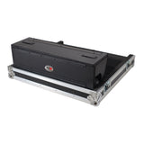 ATA Digital Audio Mixer Flight Case for Allen & Heath QU6 Console with Doghouse compartment and 4x Caster wheels