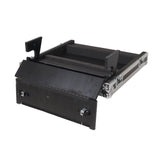 ATA Digital Audio Mixer Flight Case for Allen & Heath QU6 Console with Doghouse compartment and 4x Caster wheels