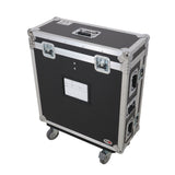 ATA Digital Audio Mixer Flight Case for Allen & Heath QU6 Console with Doghouse compartment and 4x Caster wheels