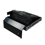 ATA Digital Audio Mixer Flight Case for Allen & Heath QU6 Console with Doghouse compartment and 4x Caster wheels