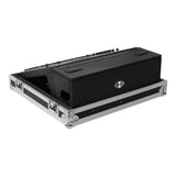 ATA Digital Audio Mixer Flight Case for Allen & Heath QU6 Console with Doghouse compartment and 4x Caster wheels
