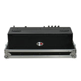 ATA Digital Audio Mixer Flight Case for Allen & Heath QU6 Console with Doghouse compartment and 4x Caster wheels