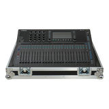Flight Case for Allen & Heath QU6 ATA Digital Audio Mixer Console and 2x Low Profile Wheels