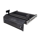 ATA Digital Audio Mixer Flight Case for Allen & Heath QU7 Console with Doghouse compartment and 4x Caster wheels