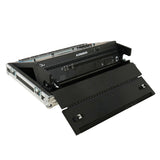ATA Digital Audio Mixer Flight Case for Allen & Heath QU7 Console with Doghouse compartment and 4x Caster wheels
