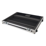 Flight Case for Allen & Heath QU7 ATA Digital Audio Mixer Console and 2x Low Profile Wheels