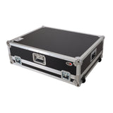 Flight Case for Allen & Heath QU7 ATA Digital Audio Mixer Console and 2x Low Profile Wheels