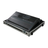 Flight Case for Allen & Heath QU7 ATA Digital Audio Mixer Console and 2x Low Profile Wheels