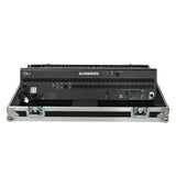 Flight Case for Allen & Heath QU7 ATA Digital Audio Mixer Console and 2x Low Profile Wheels