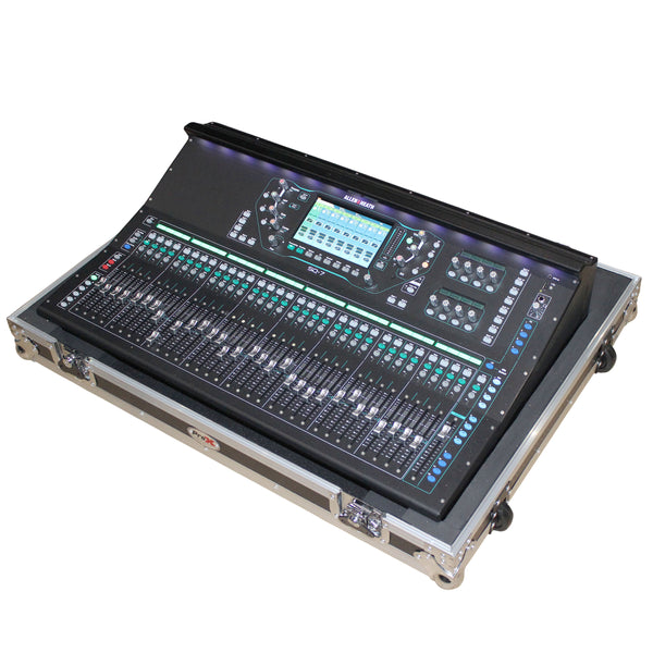 Fits Allen & Heath SQ7 Digital Mixer Console Flight Case W/Wheels