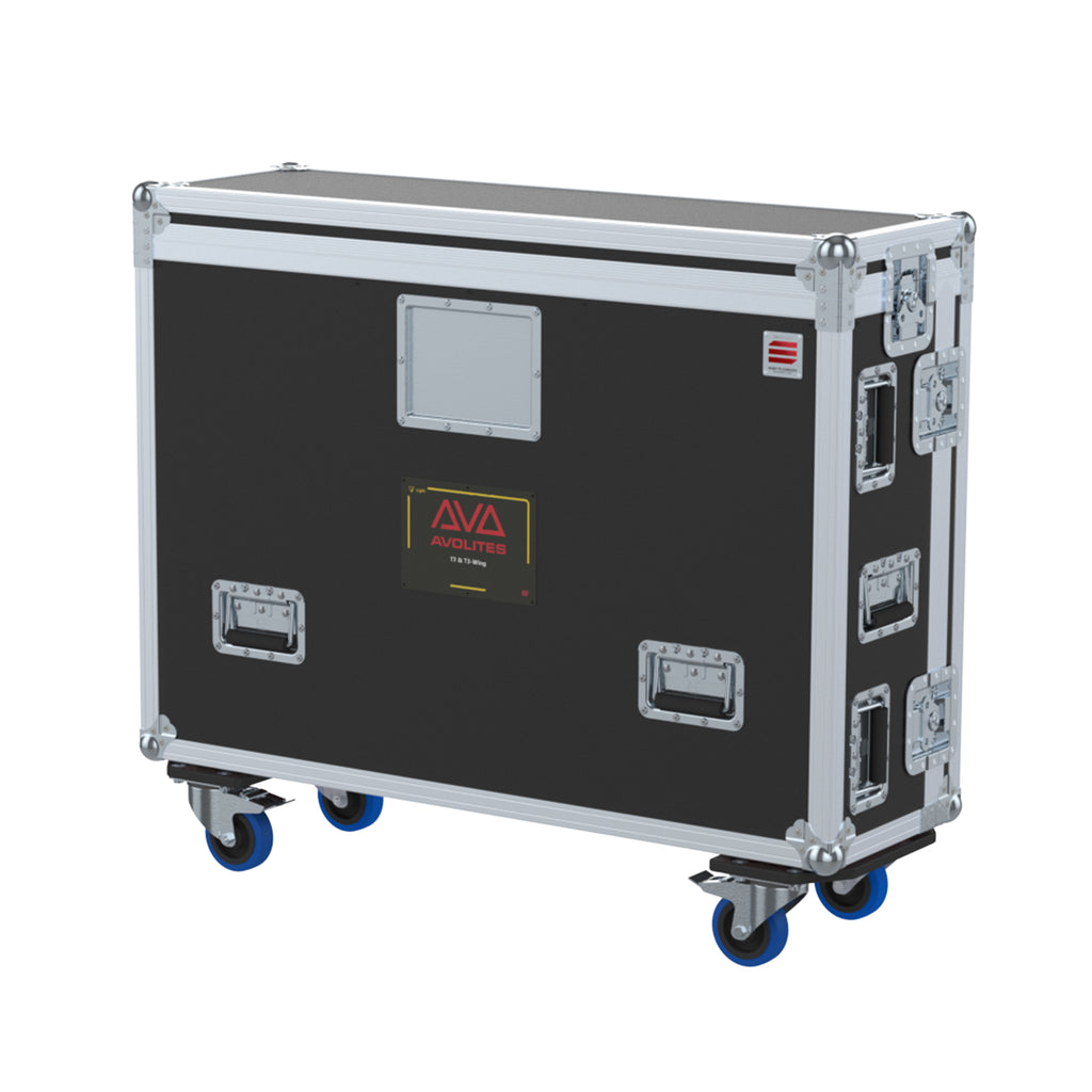 Flight case for Avolites AVOLITES T3 & T3 Wing Lighting controller with 4x casters by Santosom