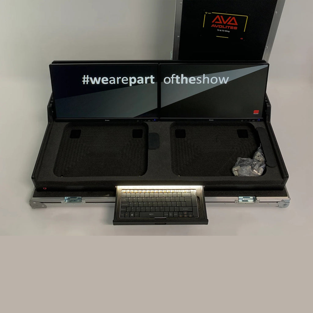 Flight case for AVOLITES T3 & T3 Wing Lighting controller by Santosom