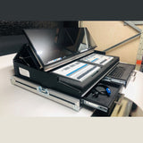 Flight case for AVOLITES TITAN MOBILE & TITAN WING Lighting controller with 4x casters by Santosom