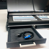 Flight case for AVOLITES TITAN MOBILE & TITAN WING Lighting controller with 4x casters by Santosom