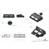 Flight case for AVOLITES TITAN MOBILE & TITAN WING Lighting controller with 4x casters by Santosom