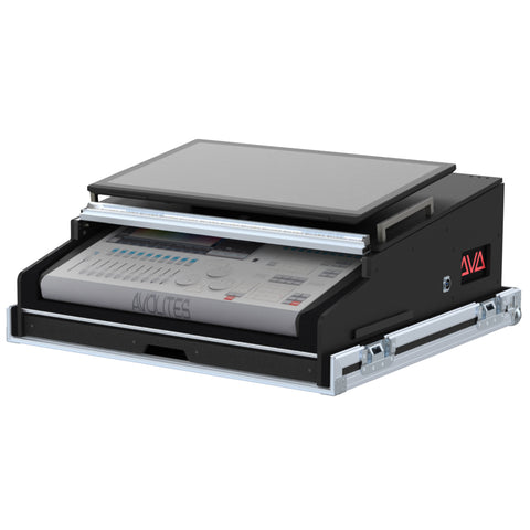 Flight case for AVOLITES Tiger Touch II Lighting controller with 4x casters by Santosom