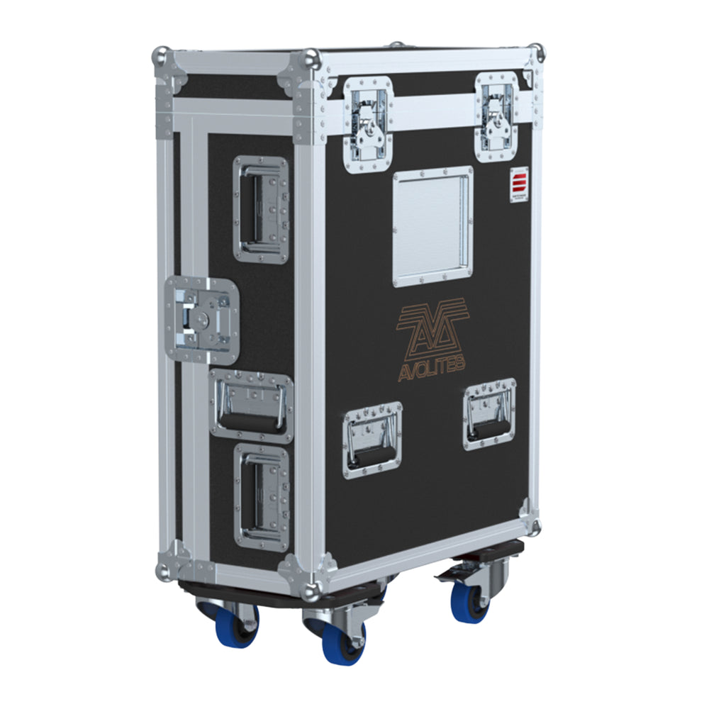 Flight case for AVOLITES Titan Mobile Lighting controller with 4x casters by Santosom