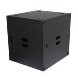 10U Rack Case 14" Deep Vertical Amp Rack Polyurea Coated BLAQ Series