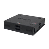 2U Rack Case 14" Deep Vertical Amp Rack Polyurea Coated BLAQ Series