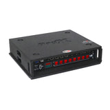 2U Rack Case 14" Deep Vertical Amp Rack Polyurea Coated BLAQ Series